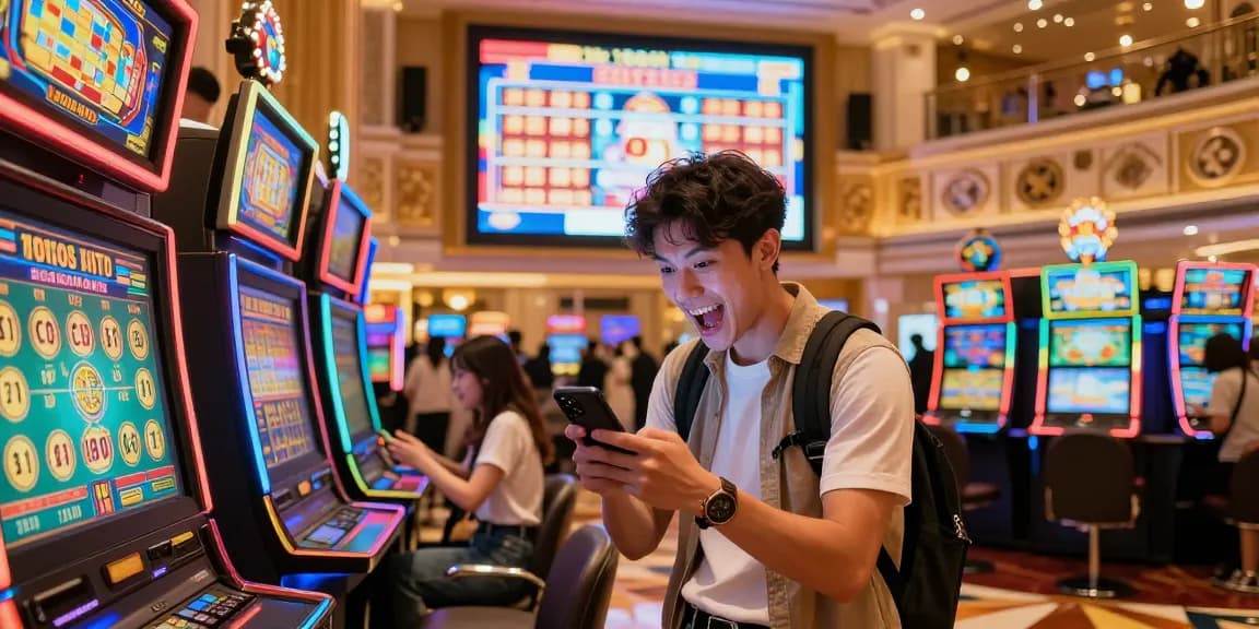 Pengunjung aspebindo.org menikmati suasana kasino Macau yang meriah dan bermain Toto.