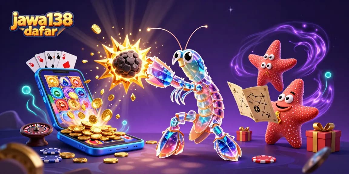 Jawa138 daftar menunjukkan simulasi permainan slot yang seru dengan karakter 3D menyenangkan.