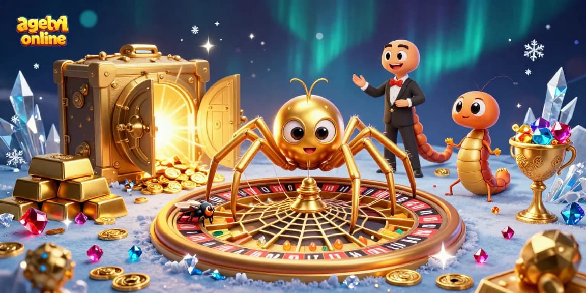 Experience thrilling bets at agen bola online with a creative golden spider web roulette