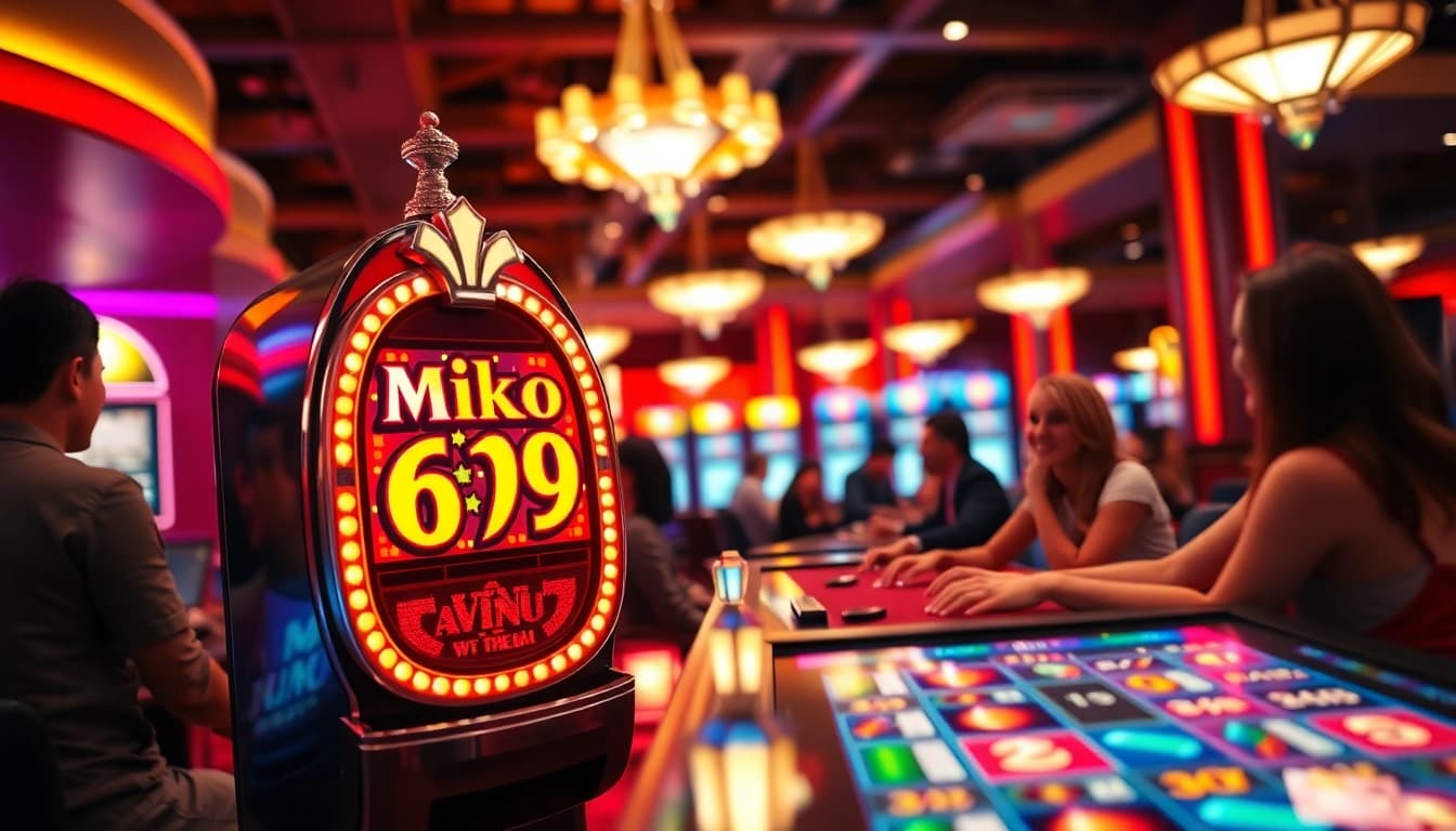 Miko69 menghadirkan mesin slot yang mengesankan di kasino yang meriah.