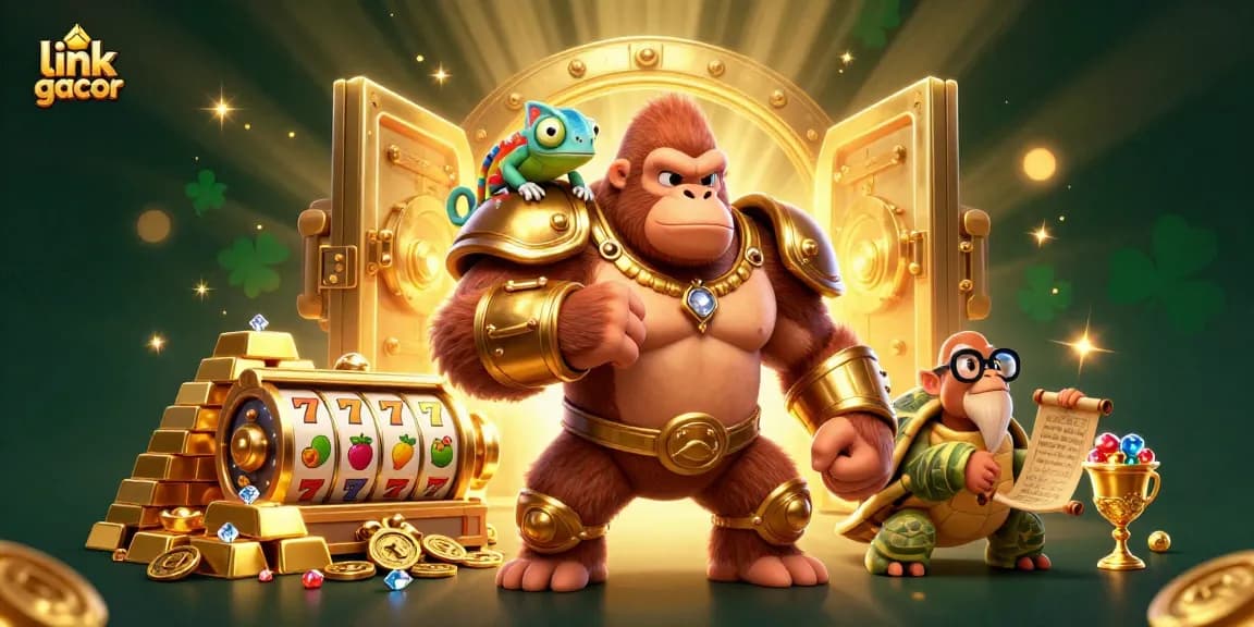 Spin the slots with link gacor and discover vibrant treasures in a captivating casino scene.
