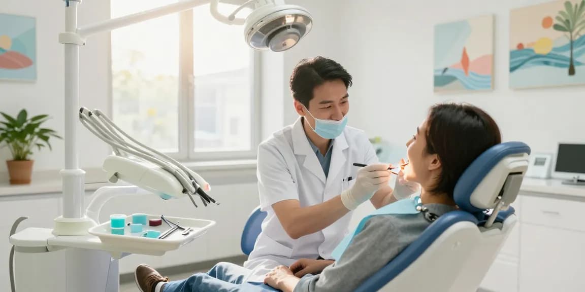 Visit a friendly dental clinic for a professional examination and care
