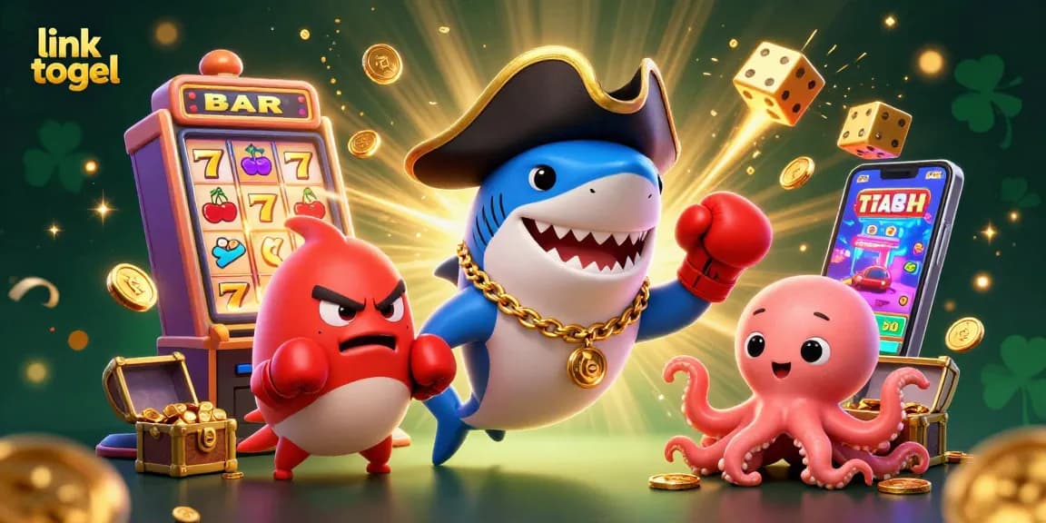 Experience excitement at link togel with vibrant characters and dynamic casino elements.