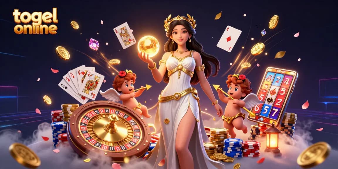 Engage with togel online as the Grecian goddess takes center stage amidst dynamic casino elements.