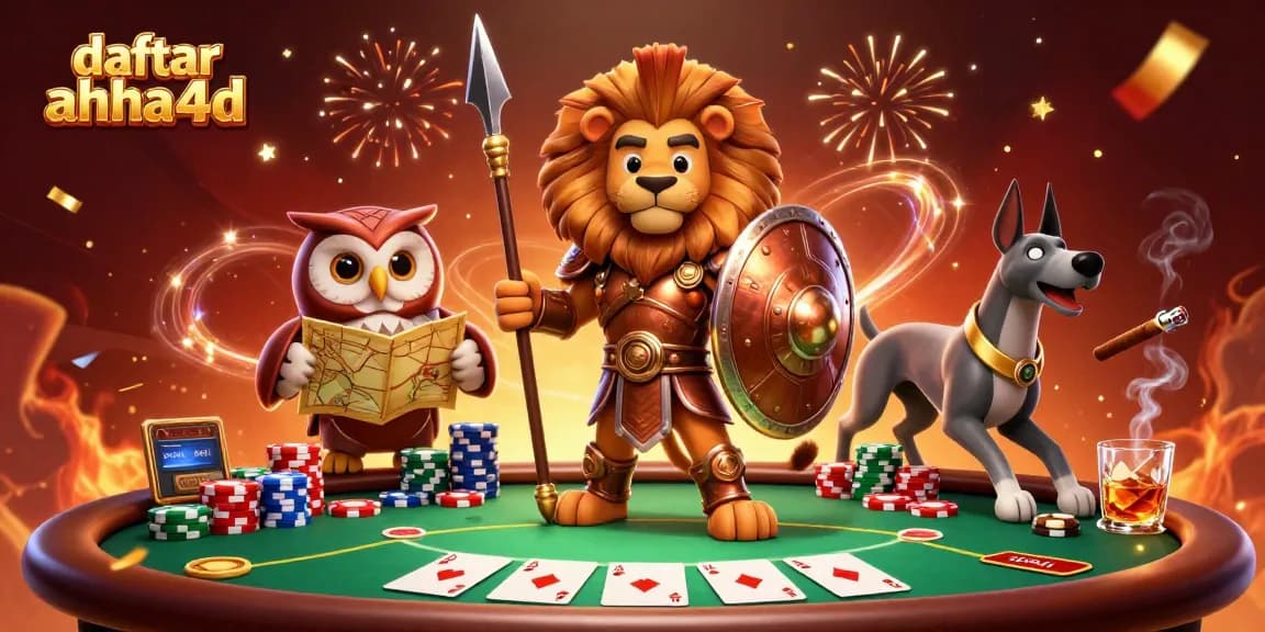 Menangkan permainan dengan daftar ahha4d dan suasana kasino 3D yang menarik.