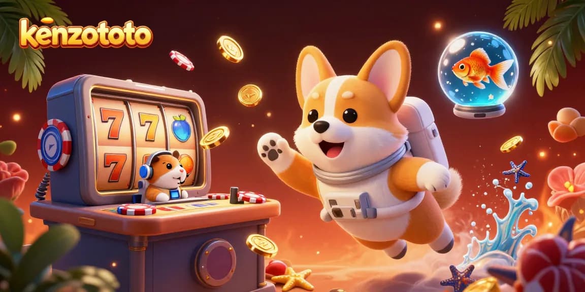 Mengakses kenzototo dengan bermain game kasino di luar angkasa yang ceria.
