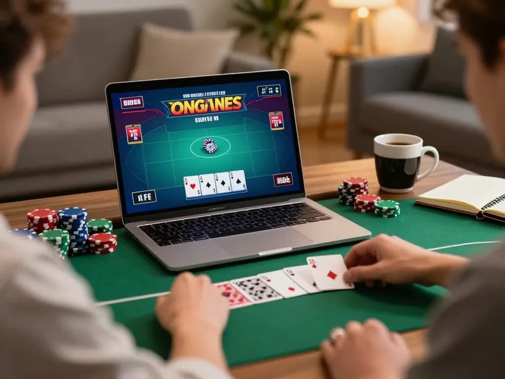 Play exploring rikvip online poker game at home convenience, showcasing strategic gameplay and relaxation.