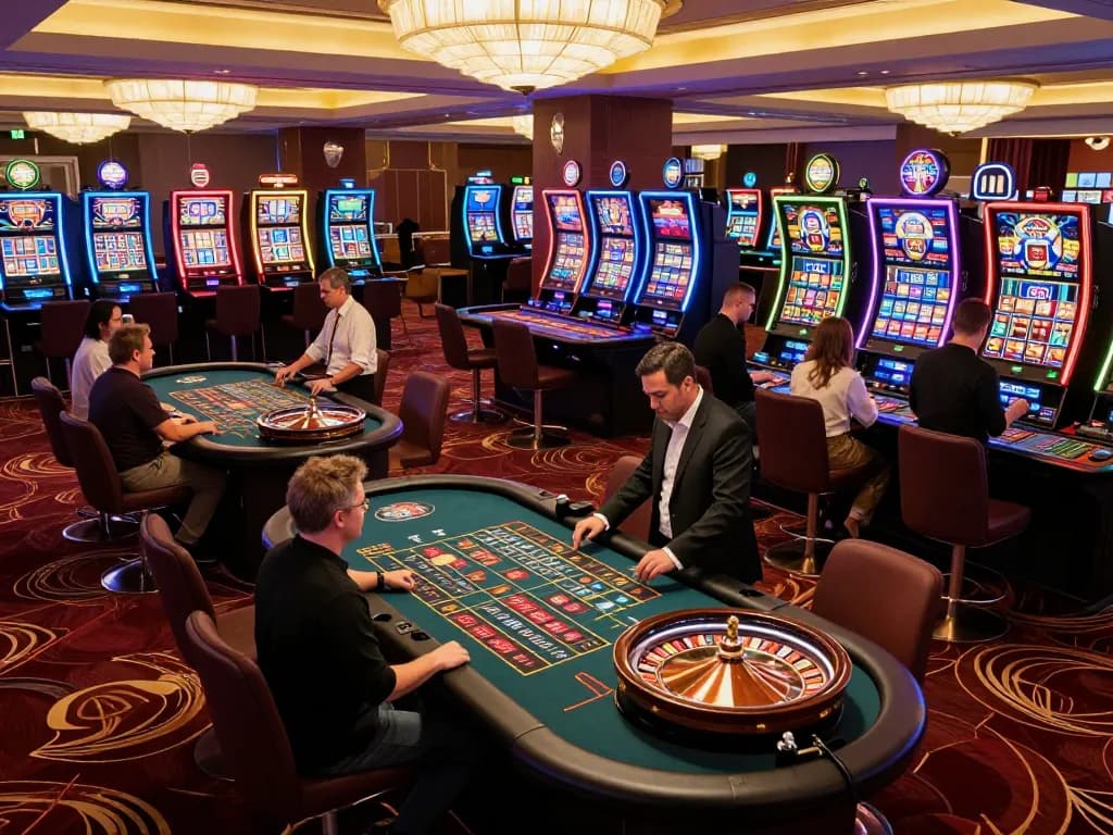 Rasakan keseruan bertaruh di meja roulette di kasino M88, menangkap kegembiraan dan kemewahan.
