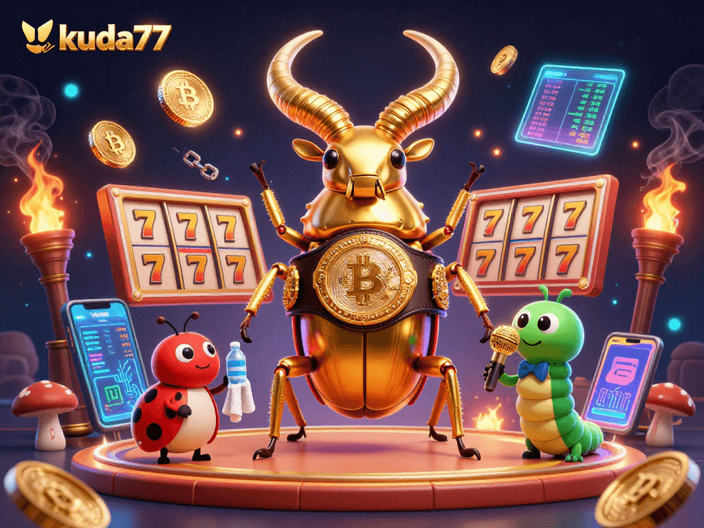 Kuda77 menghadirkan pengalaman slot online yang mengasyikkan dengan jackpot berkilau dan simbol keberuntungan.