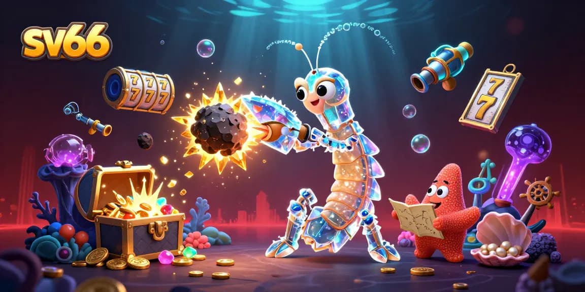 sv66 offers thrilling gaming experiences with dynamic slots and treasure-laden adventures amidst captivating underwater visuals.