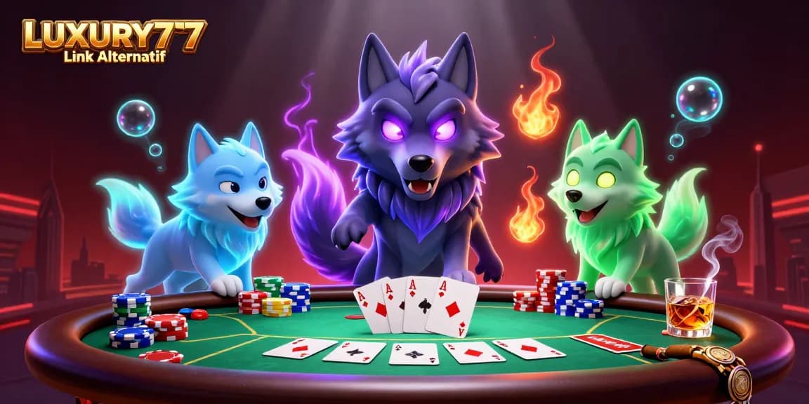 Menangkan peluang dengan LUXURY777 Link Alternatif dalam permainan poker dan strategi taruhan