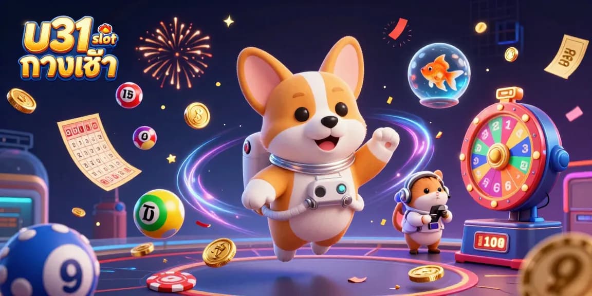 เล่นสล็อต u31 slot ทางเข้า ด้วยความสนุกจากการหมุนลูกบอลลอตเตอรี่