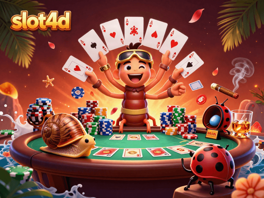 Engage with the exciting world of slot4d as playful characters bring the casino experience to life.