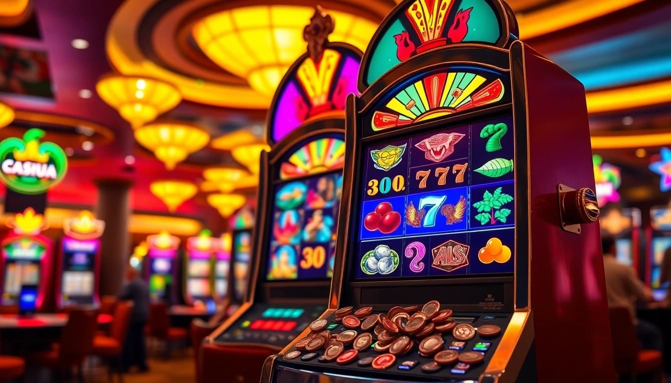 Menangkan melalui mesin slot galicuan yang menampilkan simbol-simbol eksotik dan warna-warni.