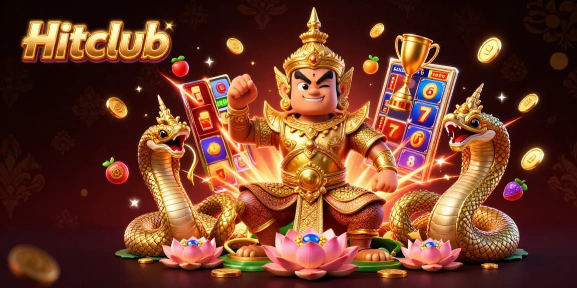 Experience exciting gameplay at Hitclub with vibrant slot game elements and inviting characters.