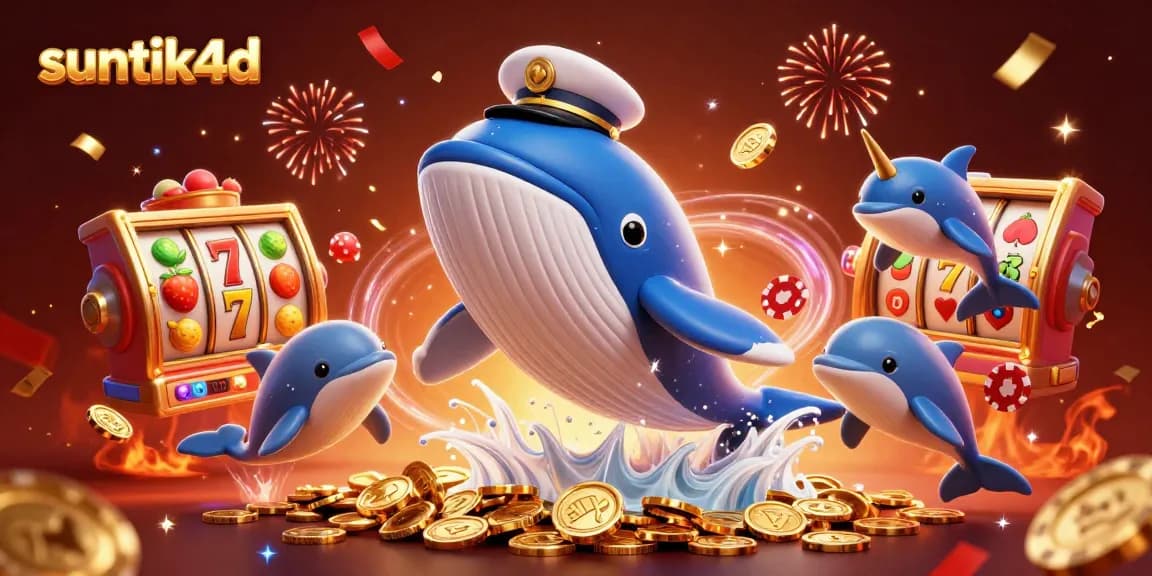 Menangkan jackpot di suntik4d dengan slot reels yang berputar dan simbol buah yang menggiurkan.