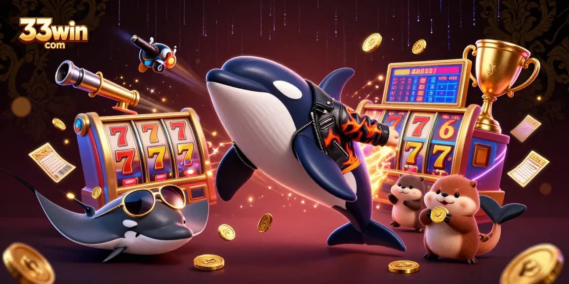 Engage with the thrilling world of 33win com featuring dynamic characters and vibrant casino elements.