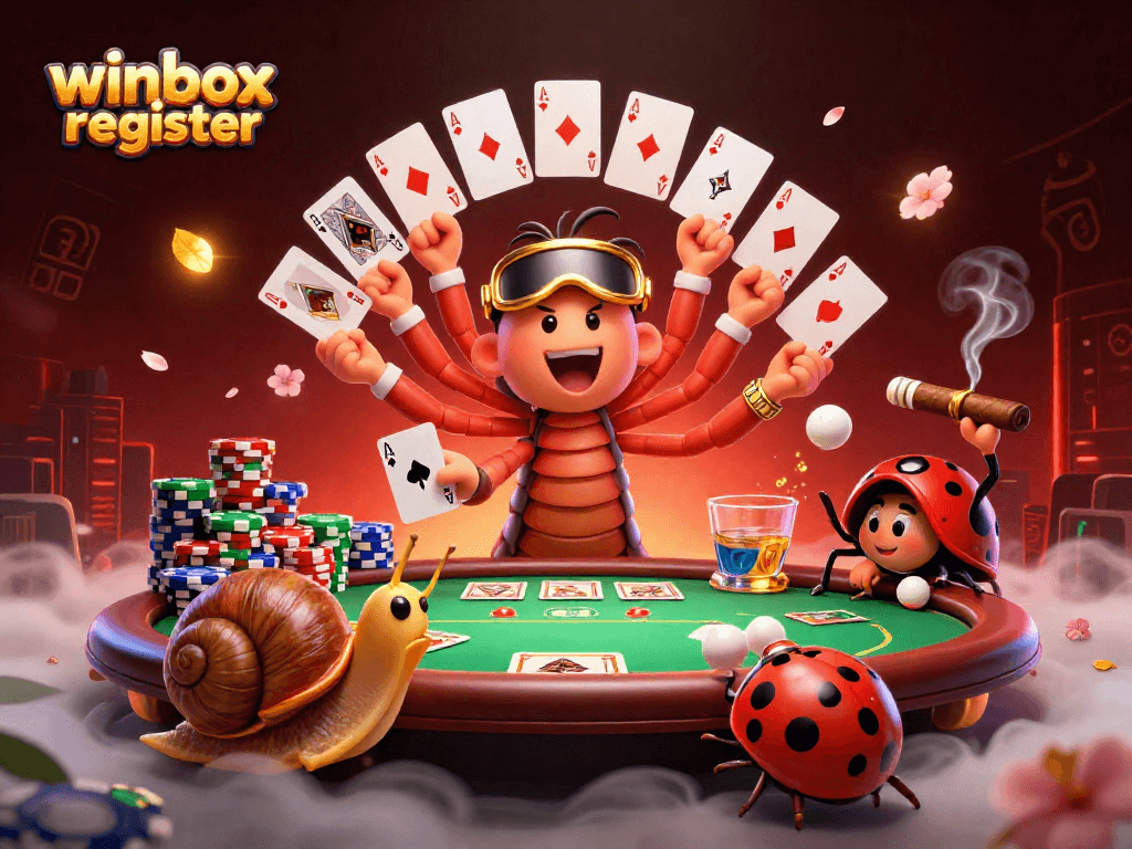 Engage with winbox register through exciting casino action featuring unique characters and vibrant play.