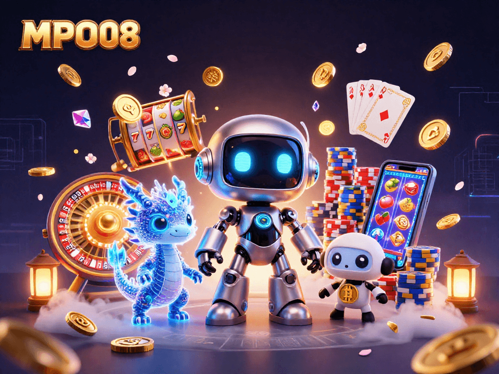 Play your favorite slots at MPO08 with thrilling characters and dazzling casino elements.