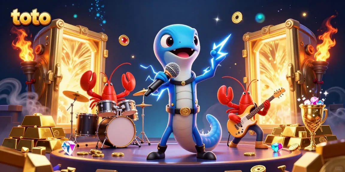 Experience the thrill of playing toto in this vibrant underwater casino scene