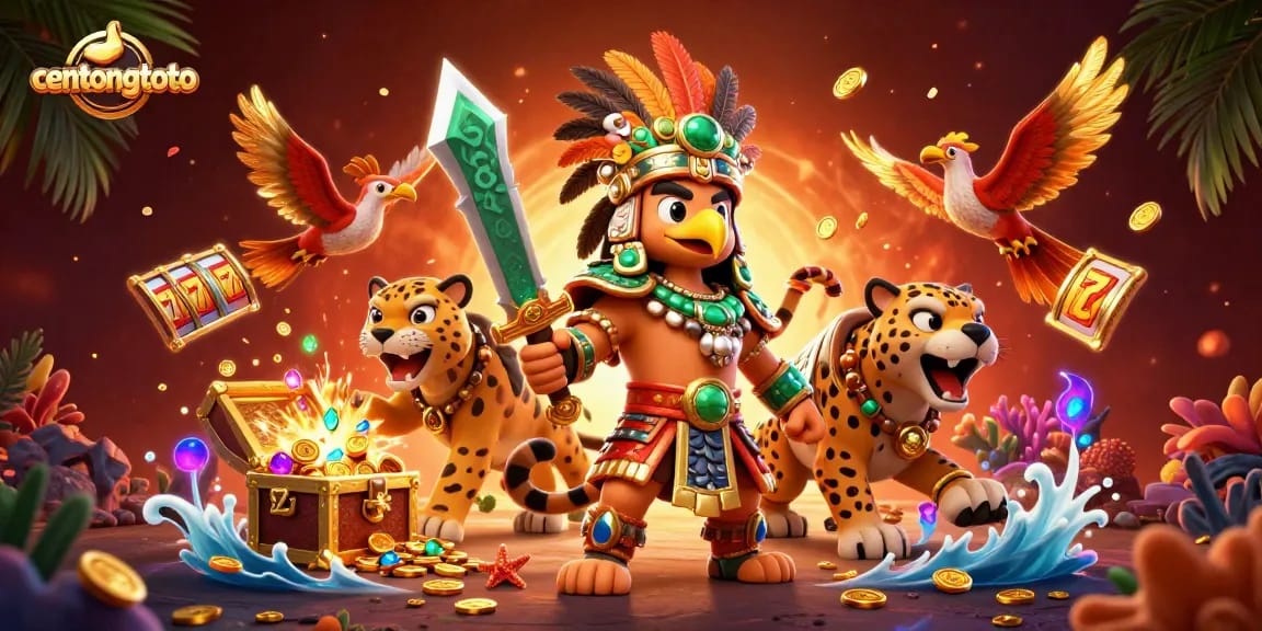 Memainkan centongtoto dengan karakter pejuang Aztec dan jackpot slot yang meledak di tengah aksi.