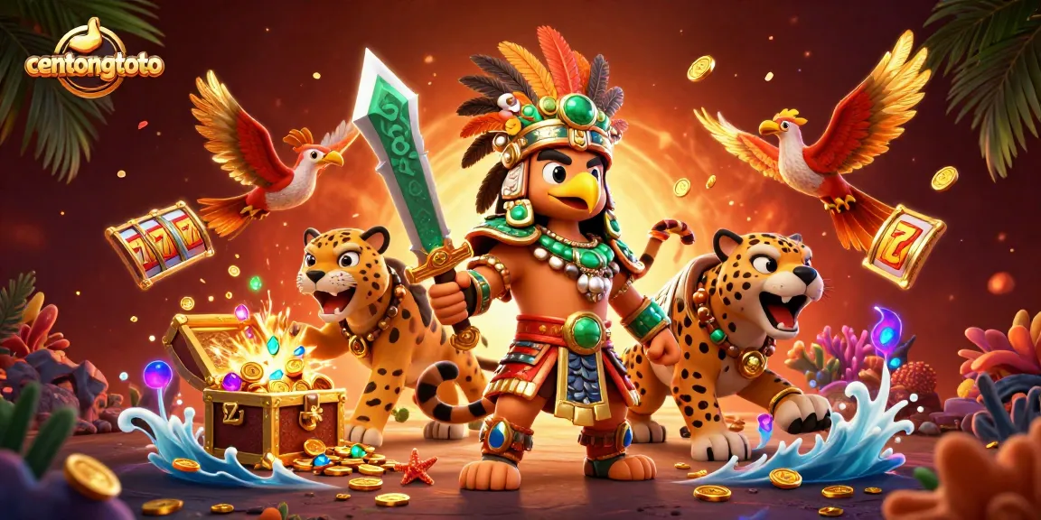 Memainkan centongtoto dengan karakter pejuang Aztec dan jackpot slot yang meledak di tengah aksi.