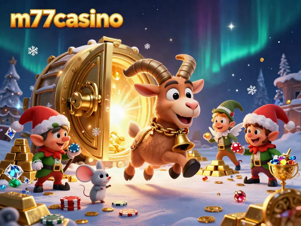 M77casino menghadirkan suasana perjudian yang meriah dengan karakter menarik dan elemen kasino.