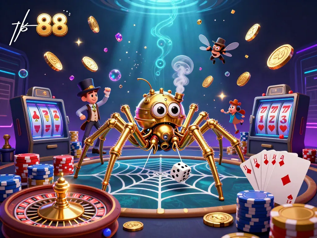 Experience high-stakes excitement at tk 88 with dazzling casino visuals and thrilling game elements.