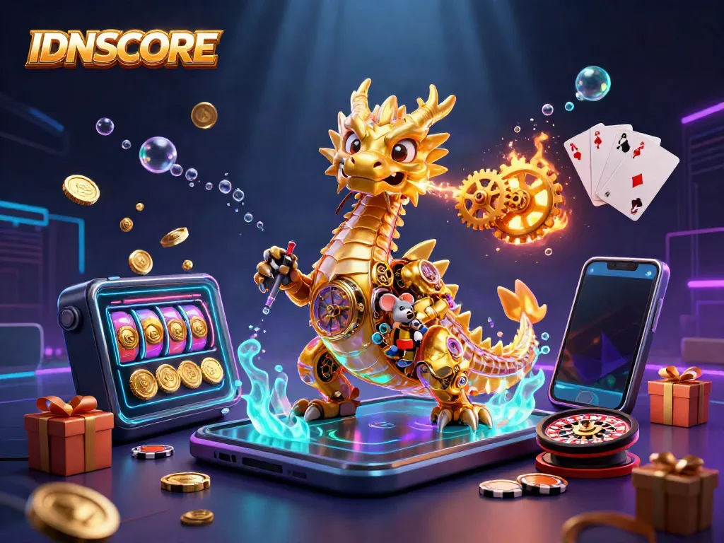Experience exciting slots and betting thrills with IDNSCORE's dynamic gaming scene.