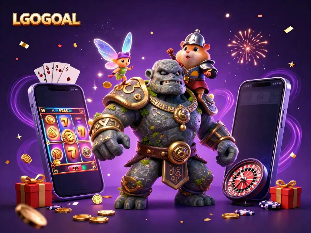 Win big with LGOGOAL’s epic mix of magical characters and vibrant casino elements.