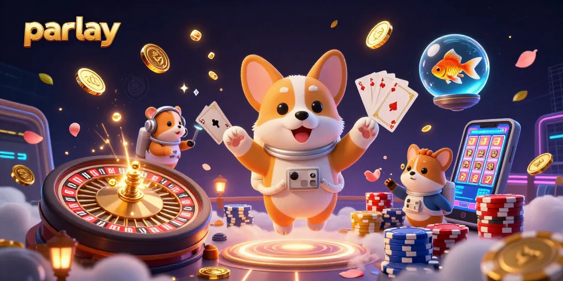 Menang besar dengan parlay saat bermain di kasino luar angkasa yang bernuansa futuristik.