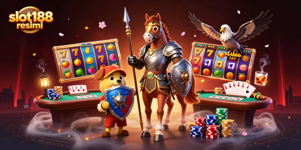 Slot188 resmi menawarkan pengalaman bermain slot yang seru dengan fitur jackpot dan simbol buah yang menawan.