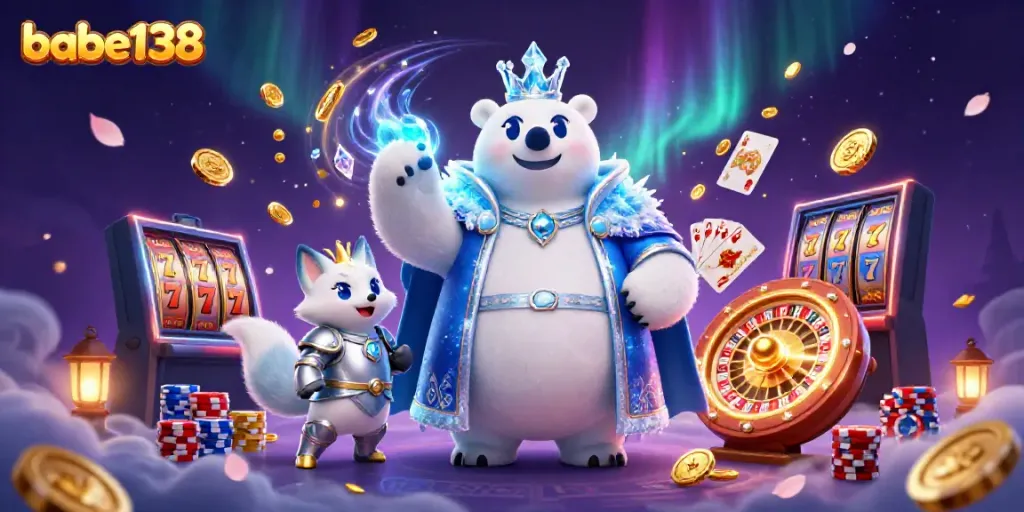 Rasakan sensasi bermain game di babe138 dengan slot jackpot dan koin emas yang berkilau.