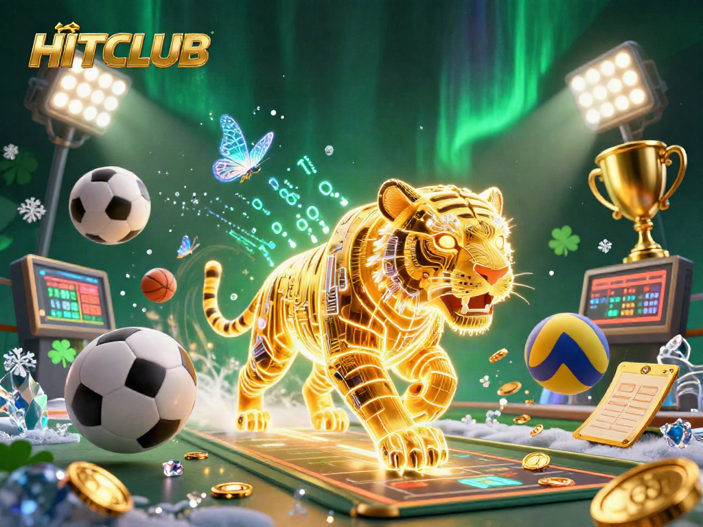 Engage in high-stakes gaming at HITCLUB's vibrant casino with thrilling visual elements.
