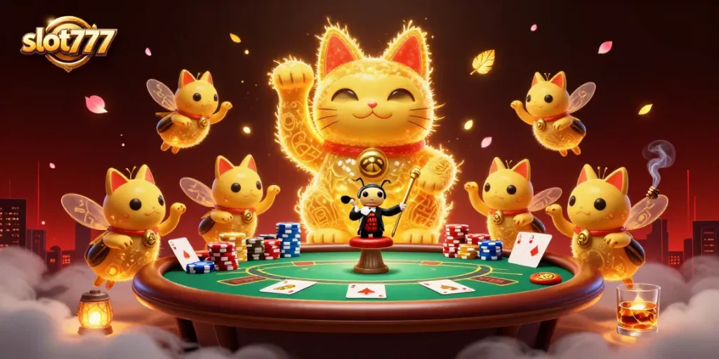 Mainkan slot777 dengan simbol keberuntungan yang dinamis dan ceria, meriahkan pengalaman berjudi Anda!