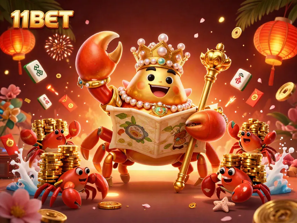 Experience thrilling gameplay with 11BET through an energetic casino scene featuring vibrant elements.