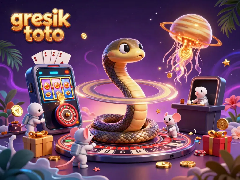Gresik toto menampilkan aksi bertaruh pada roda roulette dengan elemen permainan yang berwarna-warni.