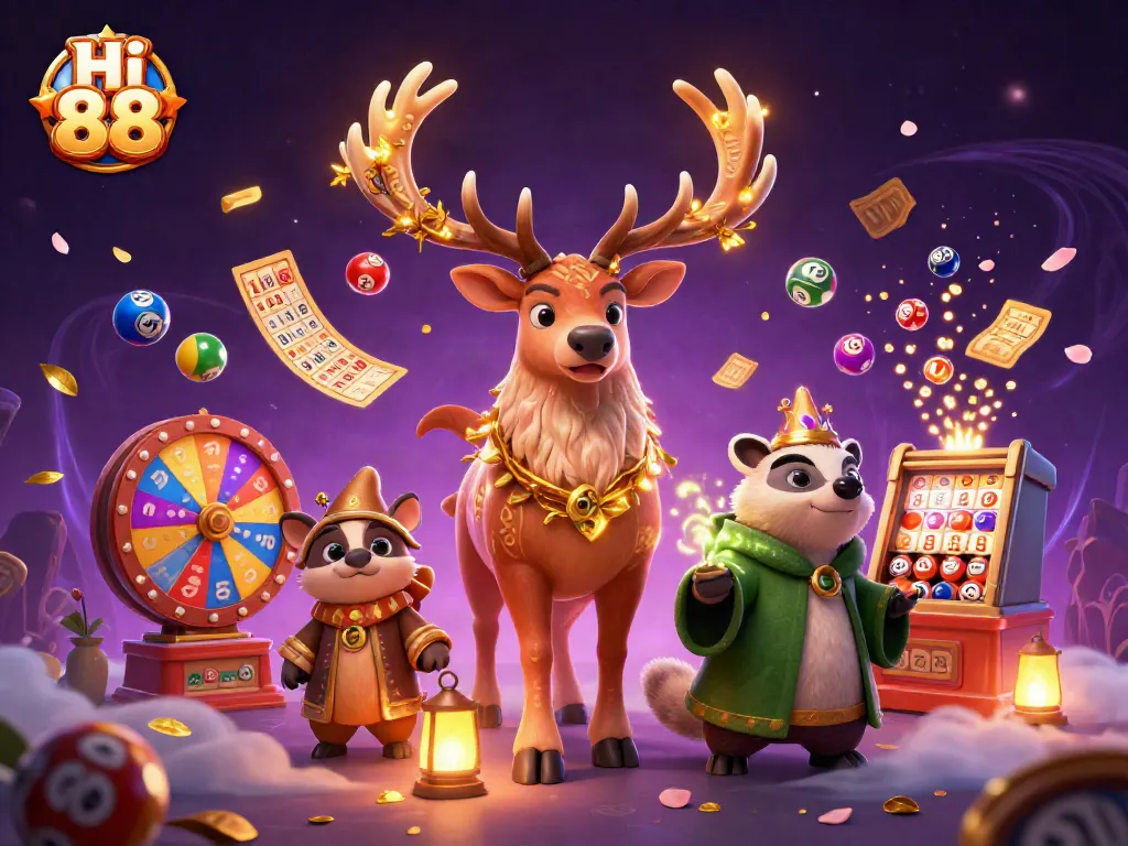 Win big at Hi 88 with vibrant lottery dynamics and enchanting casino elements.