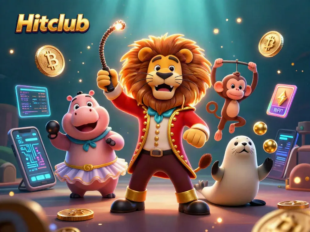 Join the excitement at Hitclub with vibrant casino characters battling for big rewards!