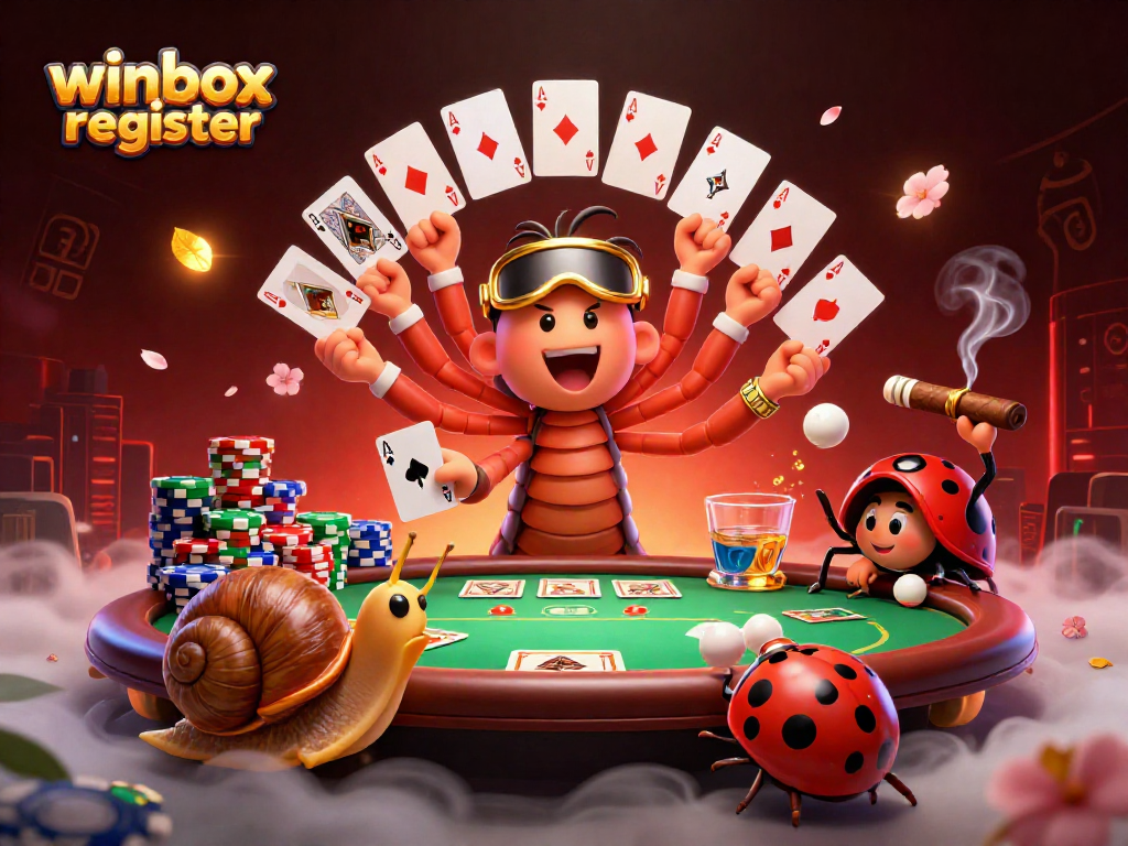 Engage with winbox register through exciting casino action featuring unique characters and vibrant play.
