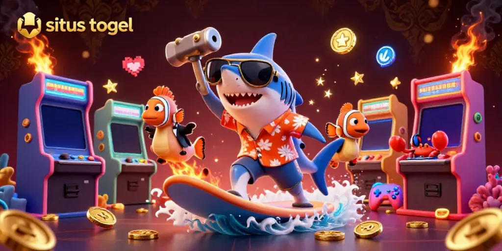 Mengakses situs togel dengan visual karakter unik dan elemen permainan yang mengesankan.